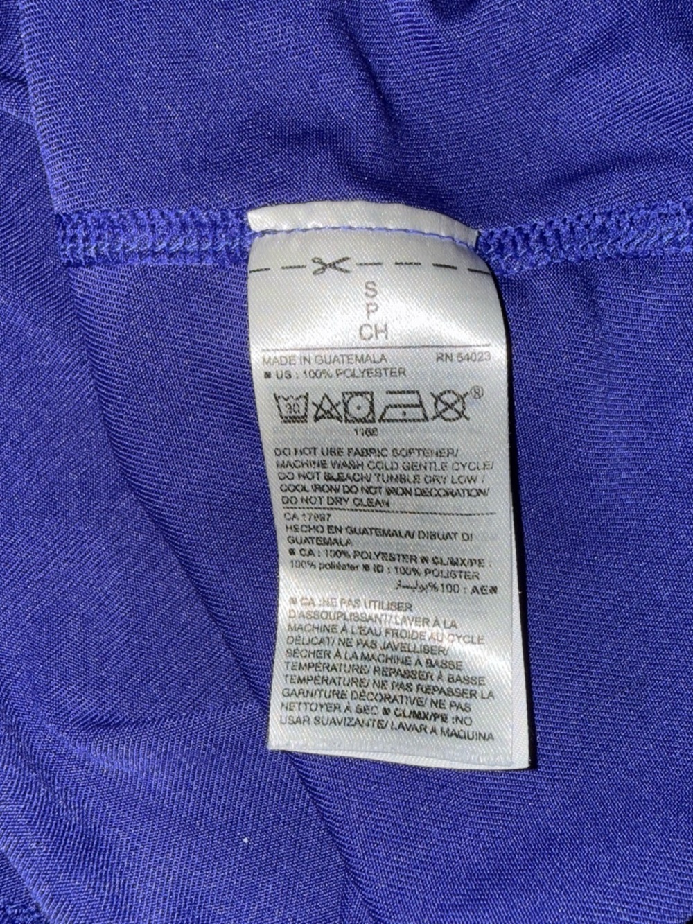 Old Navy Purple Racerback Tank with 'RUN REST repeat' Graphic - Picture 4 of 4
